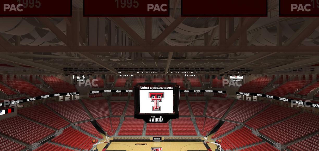 United Supermarkets Arena - Section 217 Seat View