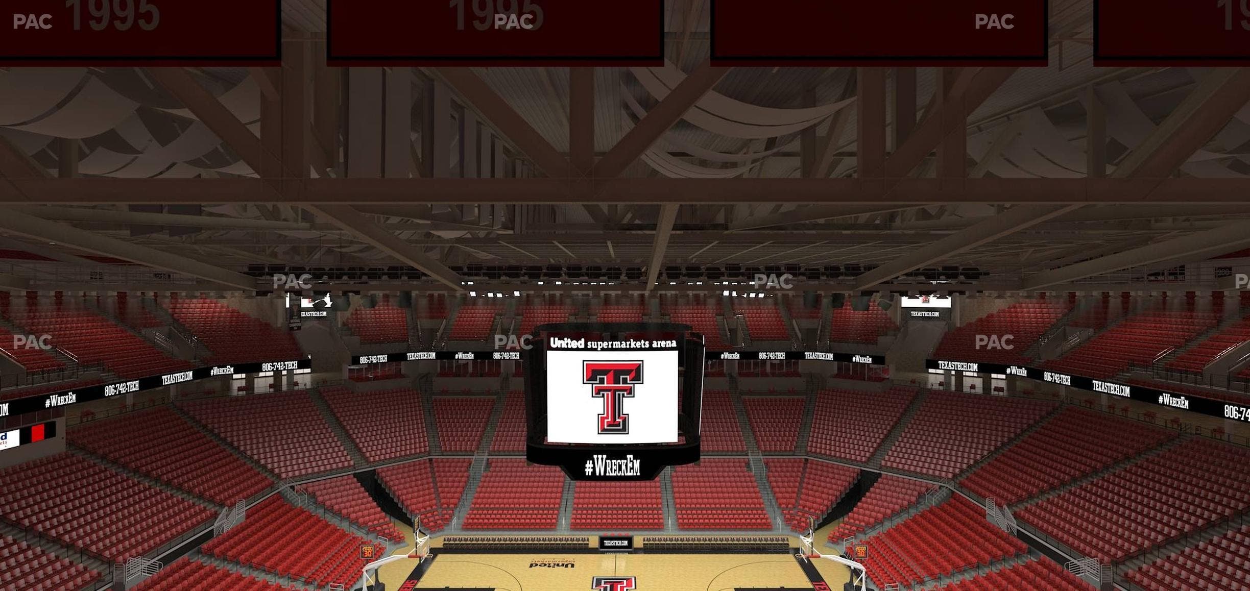 United Supermarkets Arena - Section 217 Seat View