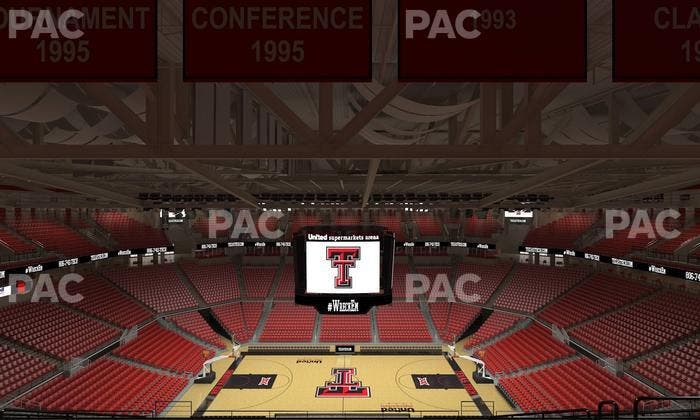 United Supermarkets Arena - Section 217 Seat View