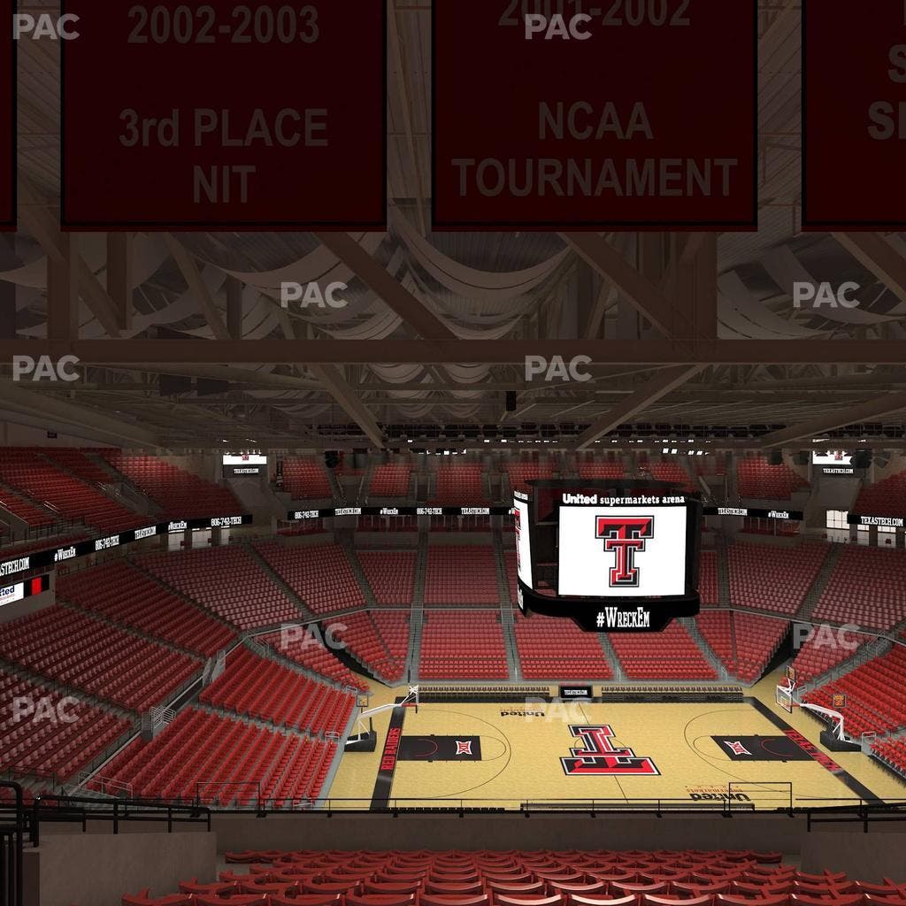 United Supermarkets Arena - Section 218 Seat View