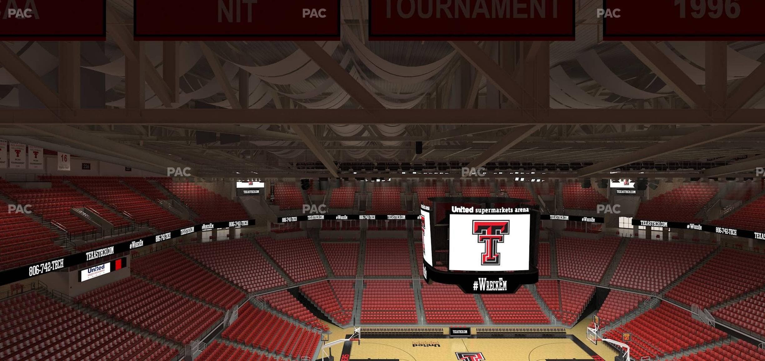 United Supermarkets Arena - Section 218 Seat View