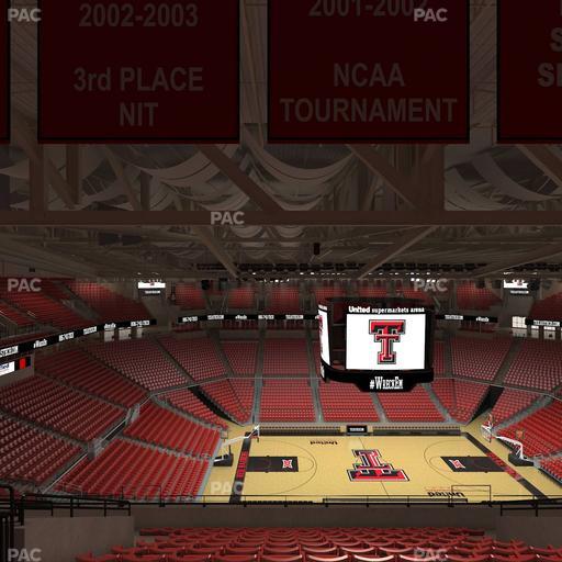 United Supermarkets Arena - Section 218 Seat View