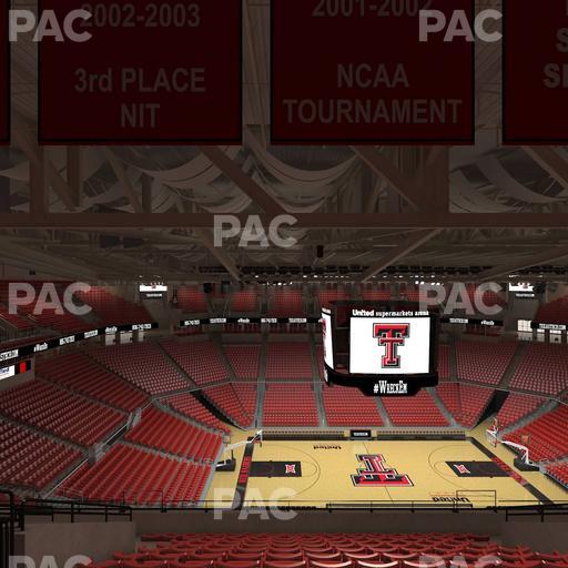 United Supermarkets Arena - Section 218 Seat View