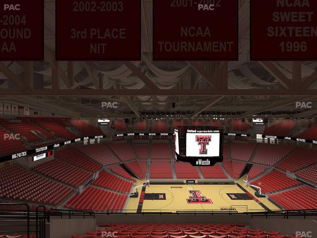 United Supermarkets Arena - Section 218 Seat View