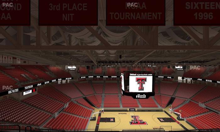 United Supermarkets Arena - Section 218 Seat View