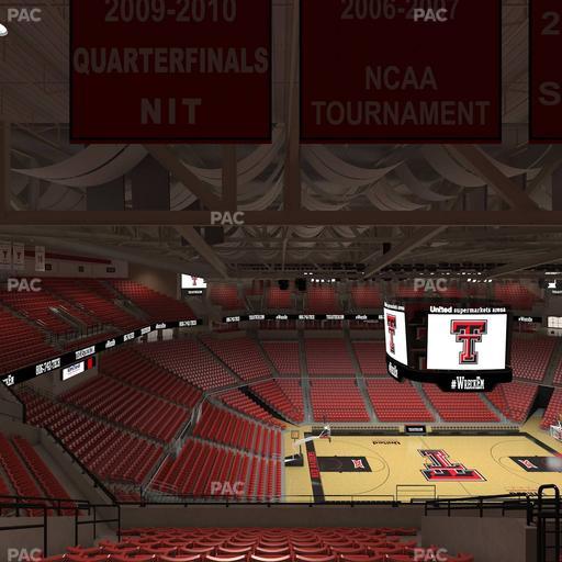 United Supermarkets Arena - Section 219 Seat View