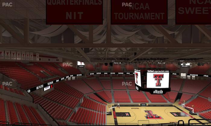 United Supermarkets Arena - Section 219 Seat View