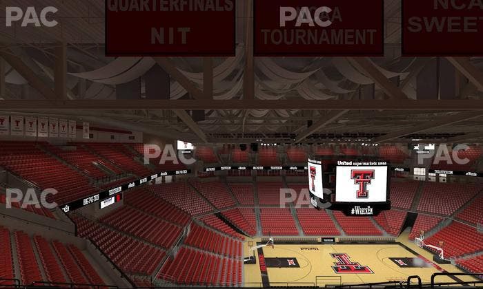 United Supermarkets Arena - Section 219 Seat View