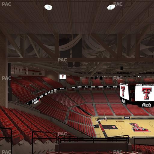 United Supermarkets Arena - Section 220 Seat View