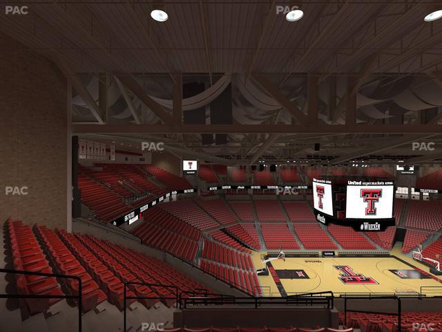 United Supermarkets Arena - Section 220 Seat View