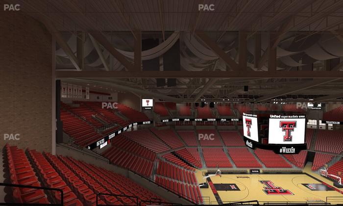 United Supermarkets Arena - Section 220 Seat View