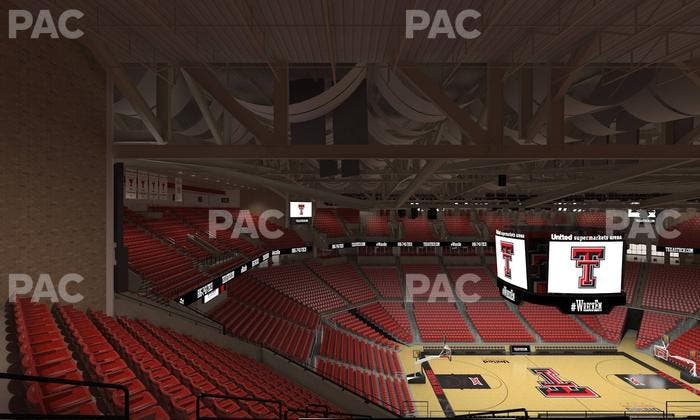 United Supermarkets Arena - Section 220 Seat View