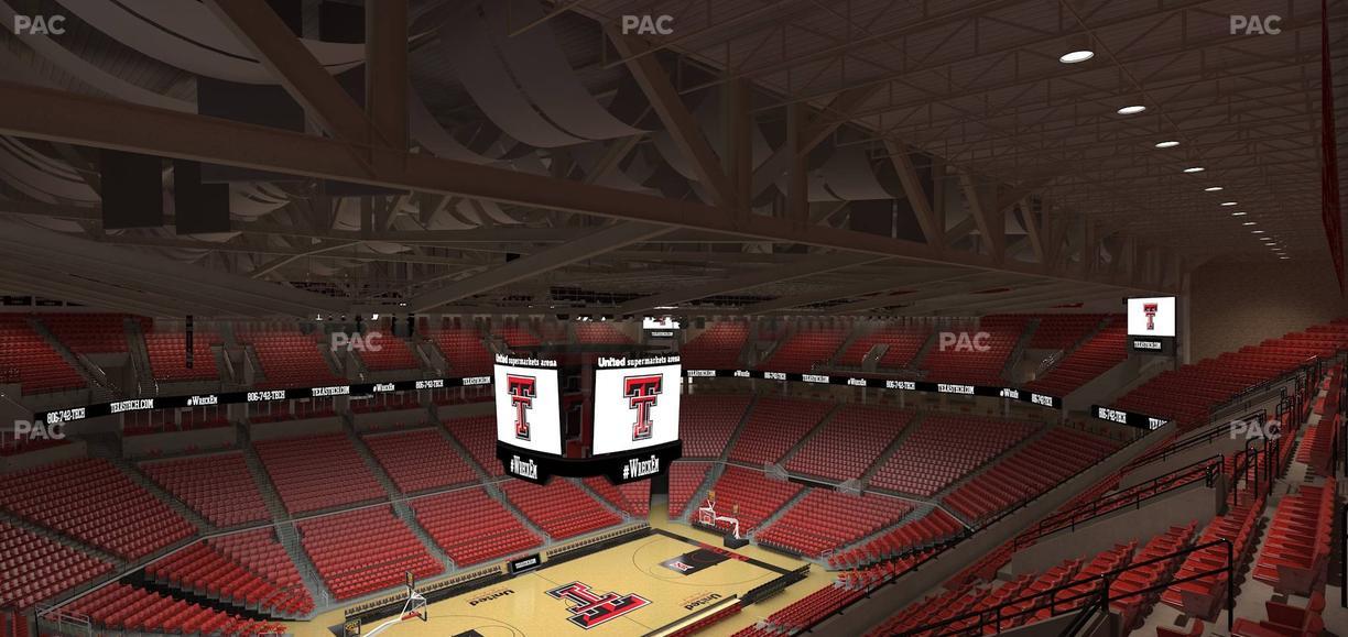 United Supermarkets Arena - Section 221 Seat View