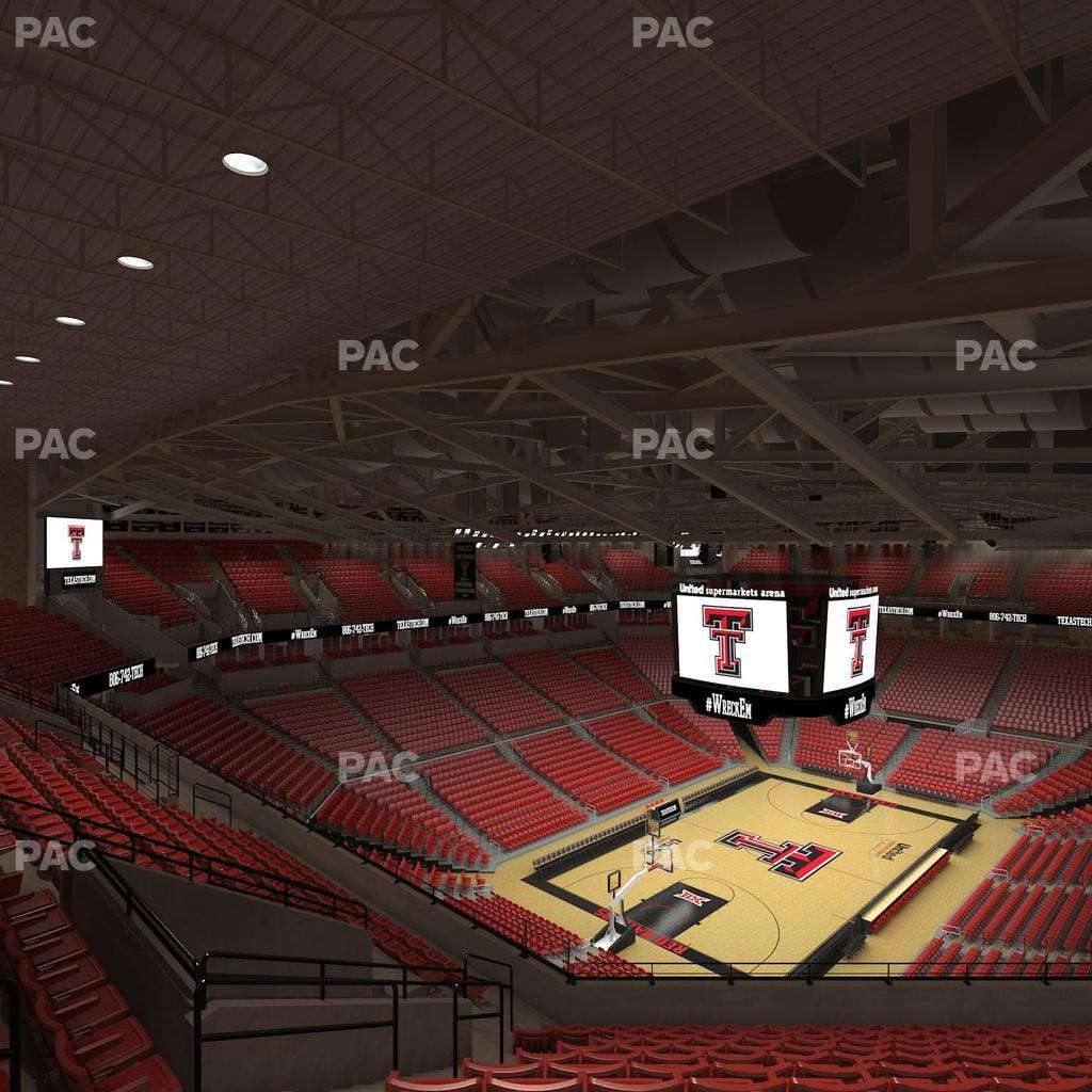 United Supermarkets Arena - Section 222 Seat View