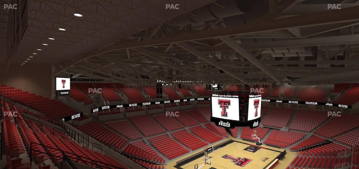 United Supermarkets Arena - Section 222 Seat View