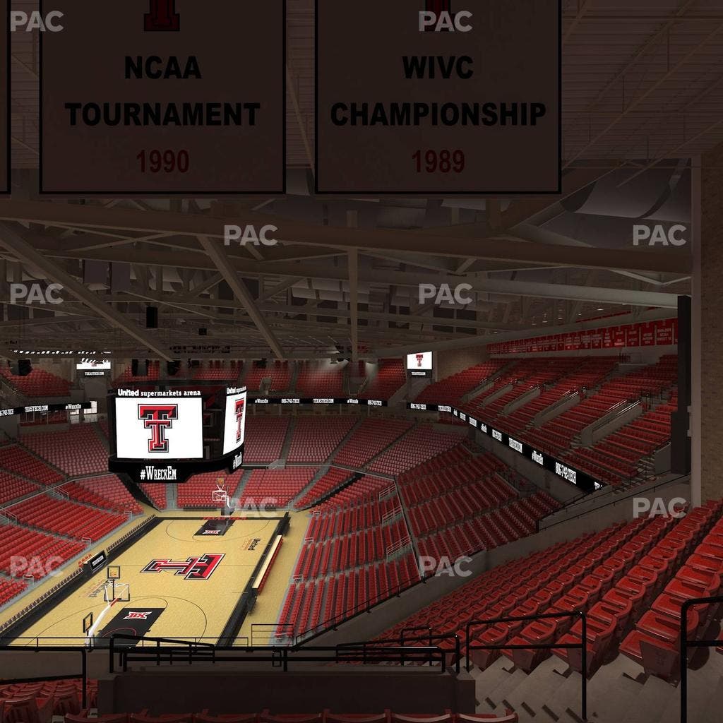 United Supermarkets Arena - Section 223 Seat View