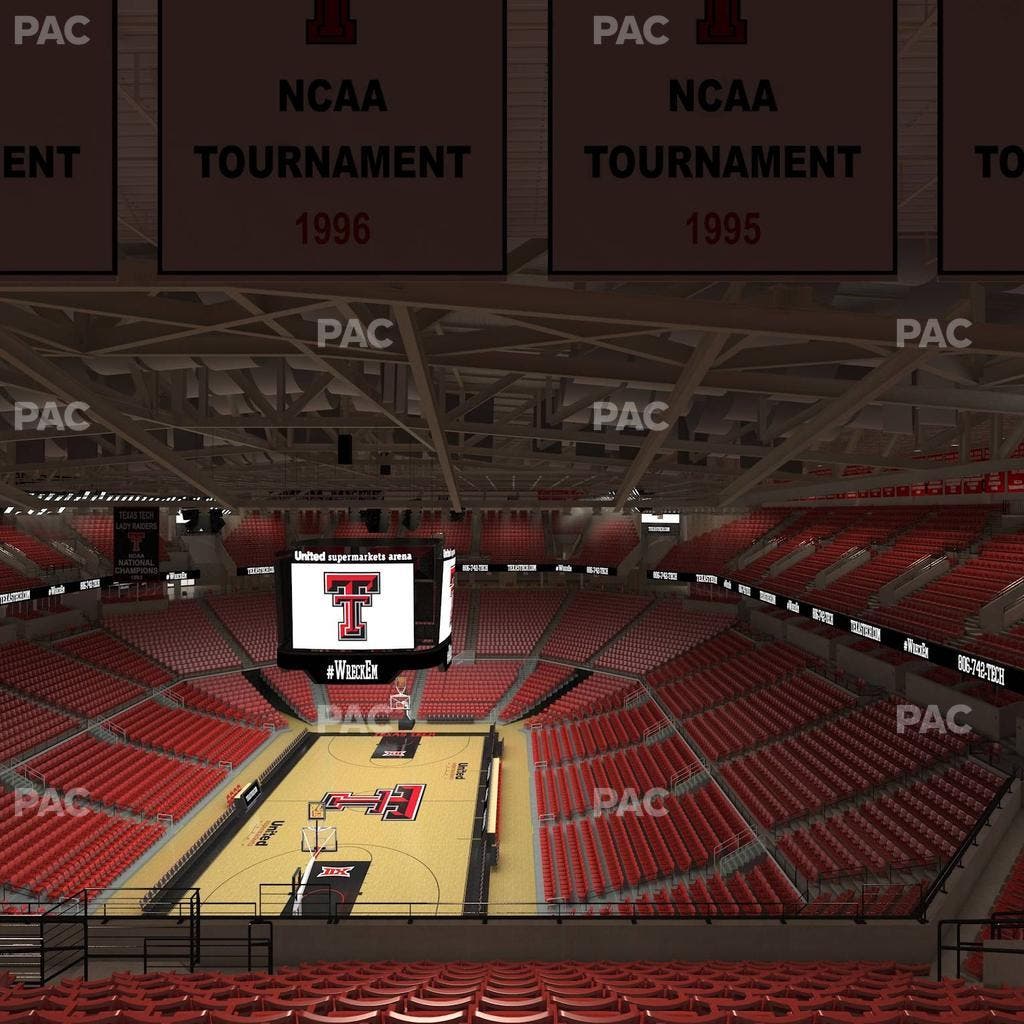 United Supermarkets Arena - Section 224 Seat View