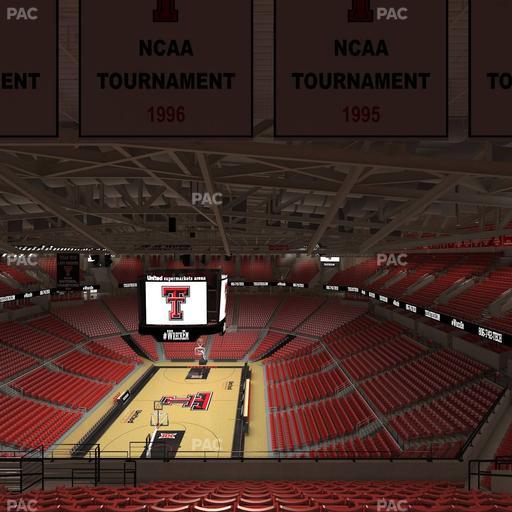 United Supermarkets Arena - Section 224 Seat View