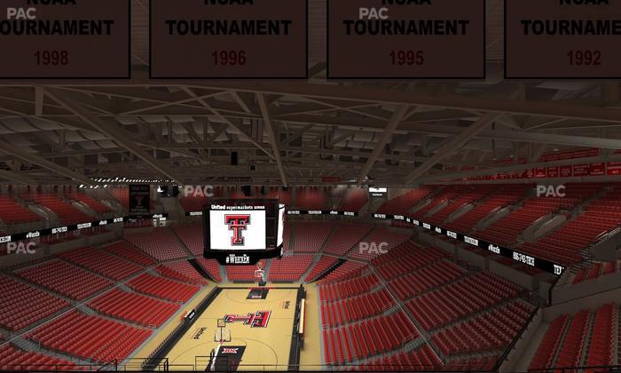 United Supermarkets Arena - Section 224 Seat View