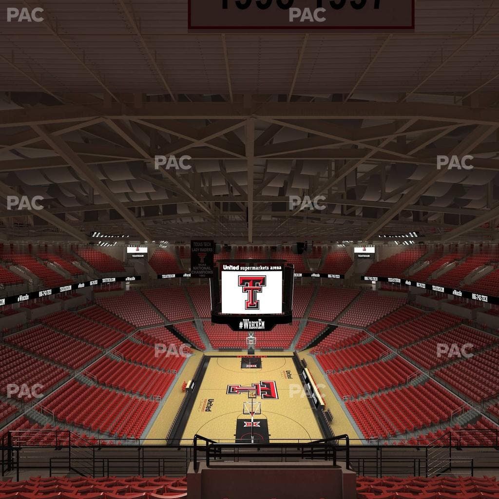 United Supermarkets Arena - Section 225 Seat View