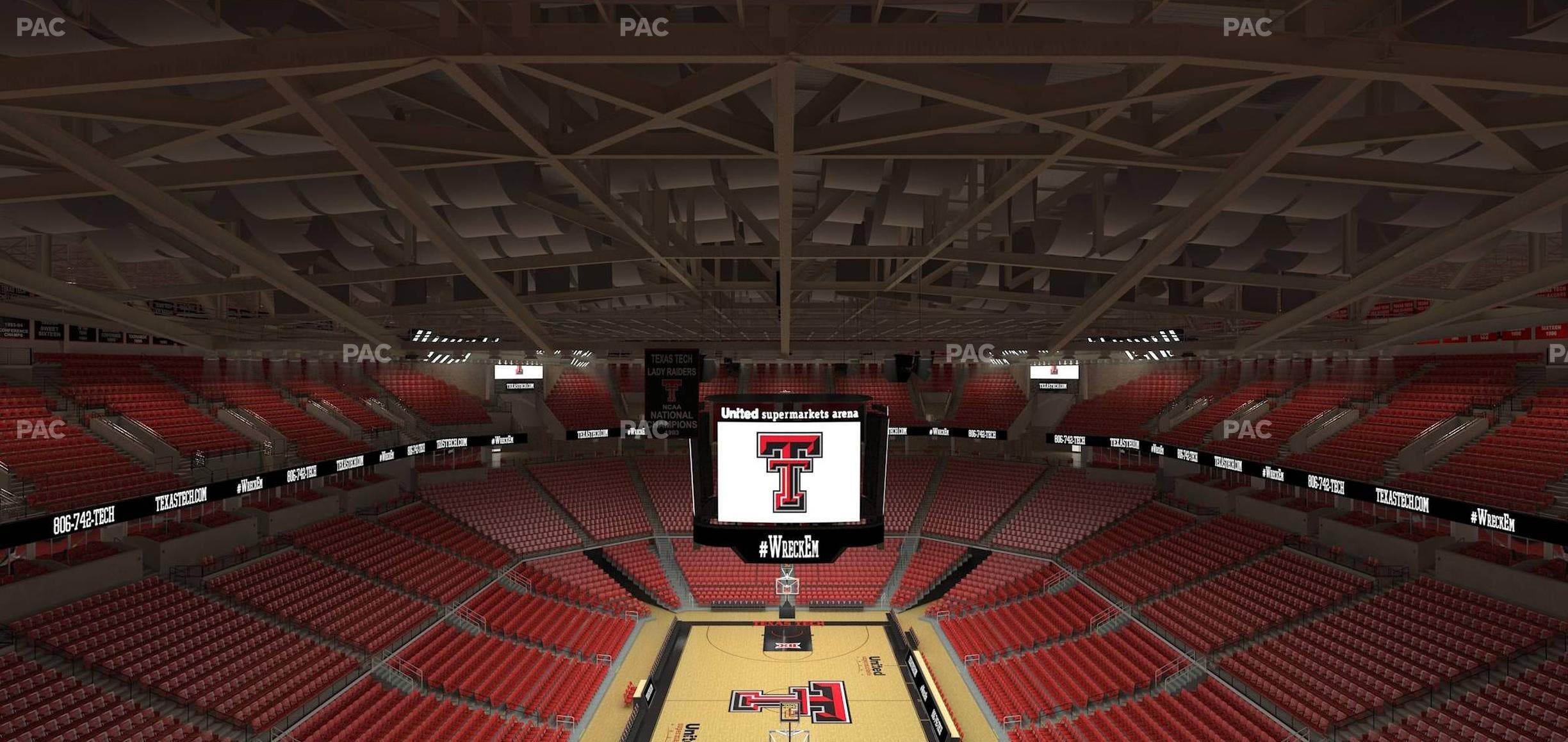 United Supermarkets Arena - Section 225 Seat View