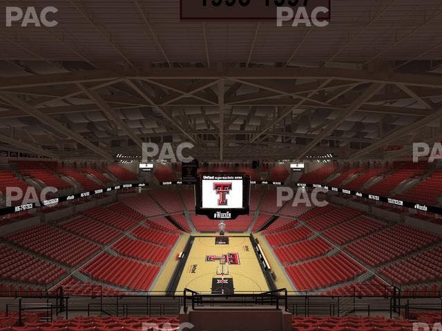 United Supermarkets Arena - Section 225 Seat View