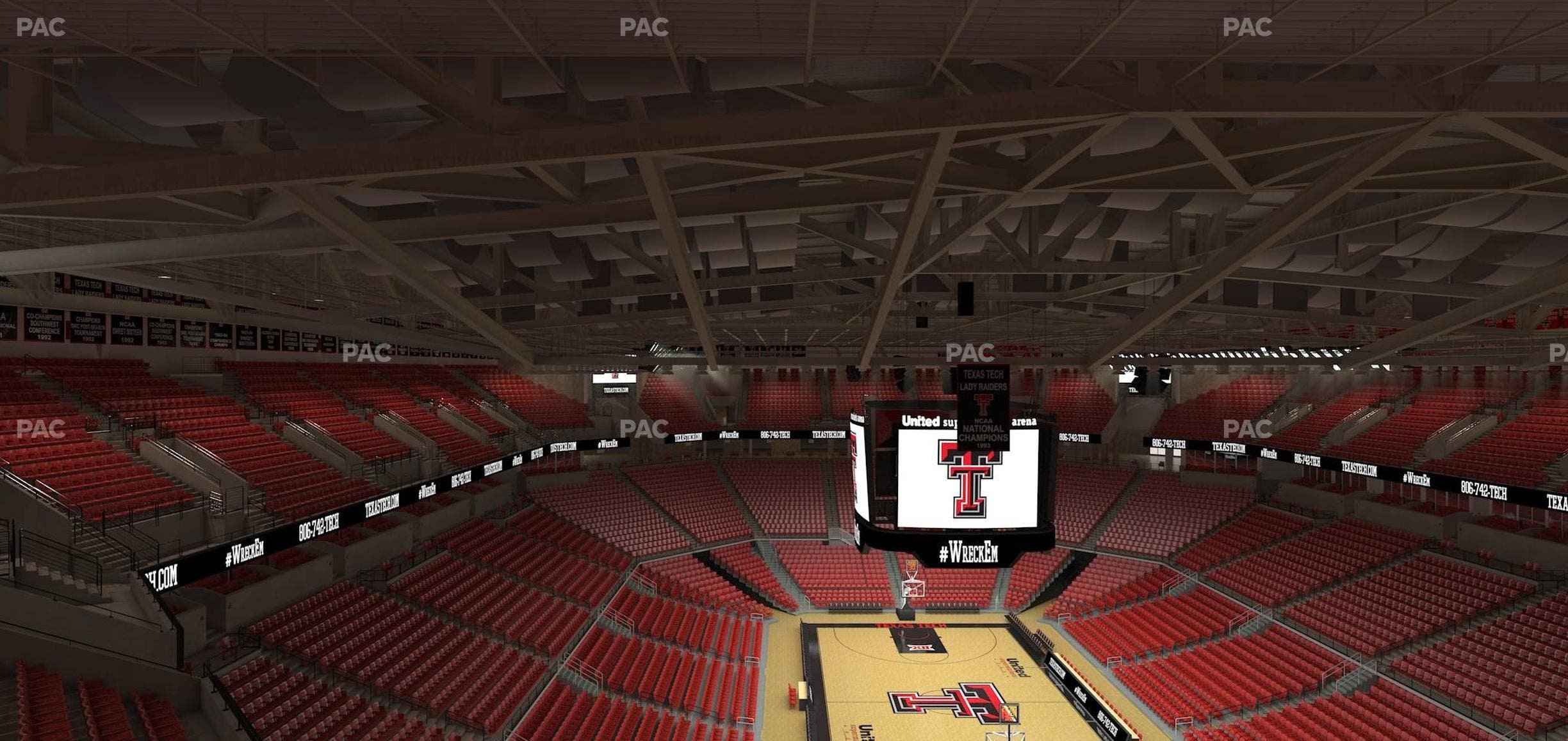 United Supermarkets Arena - Section 226 Seat View