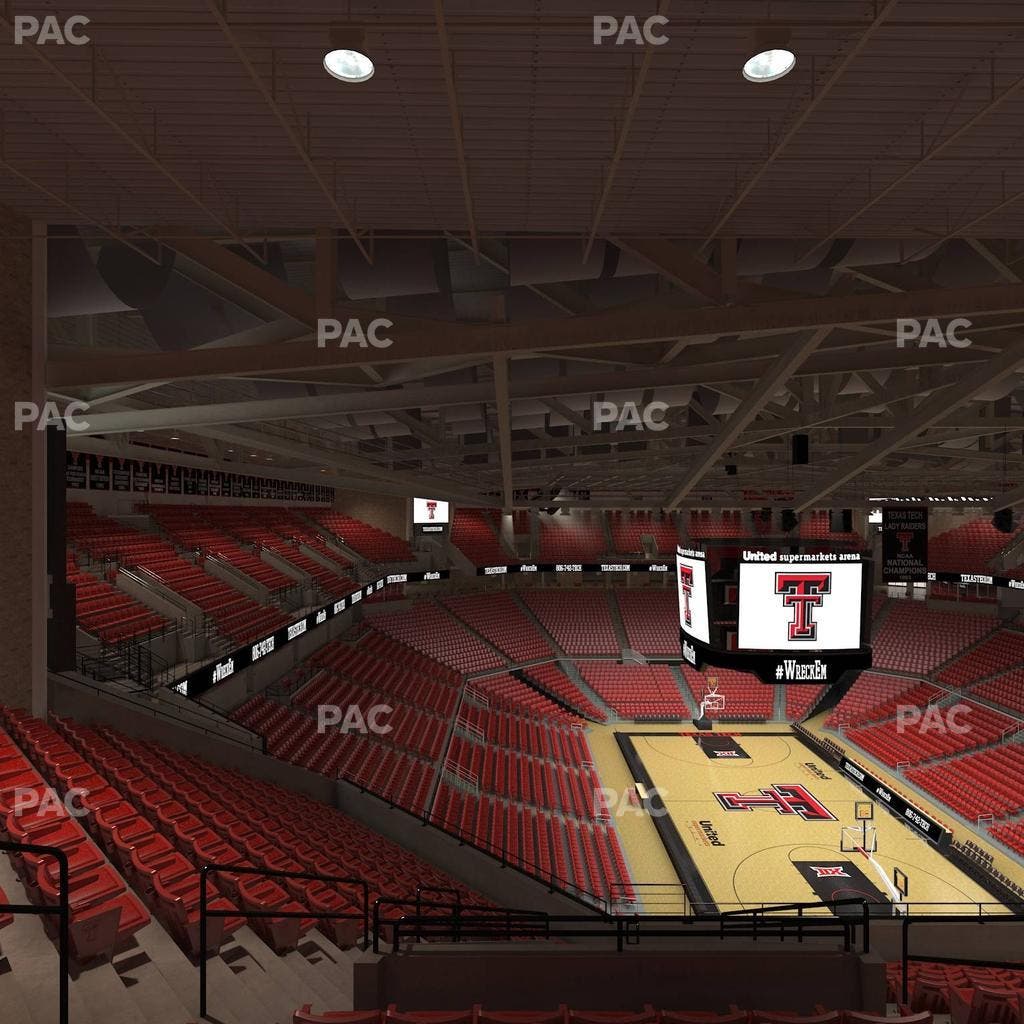 United Supermarkets Arena - Section 227 Seat View