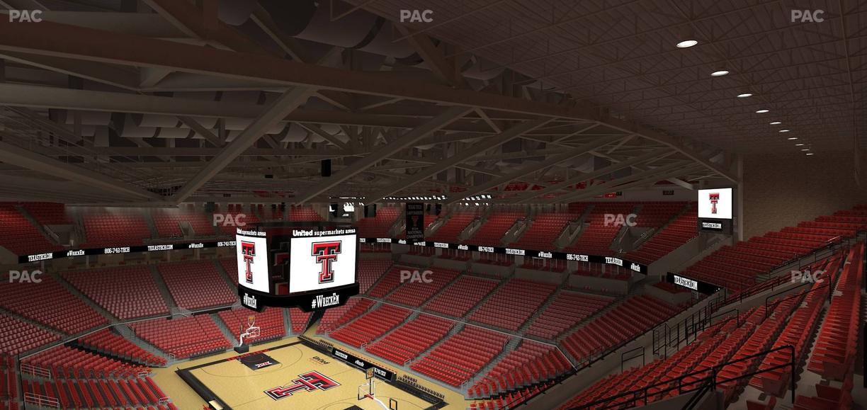United Supermarkets Arena - Section 228 Seat View