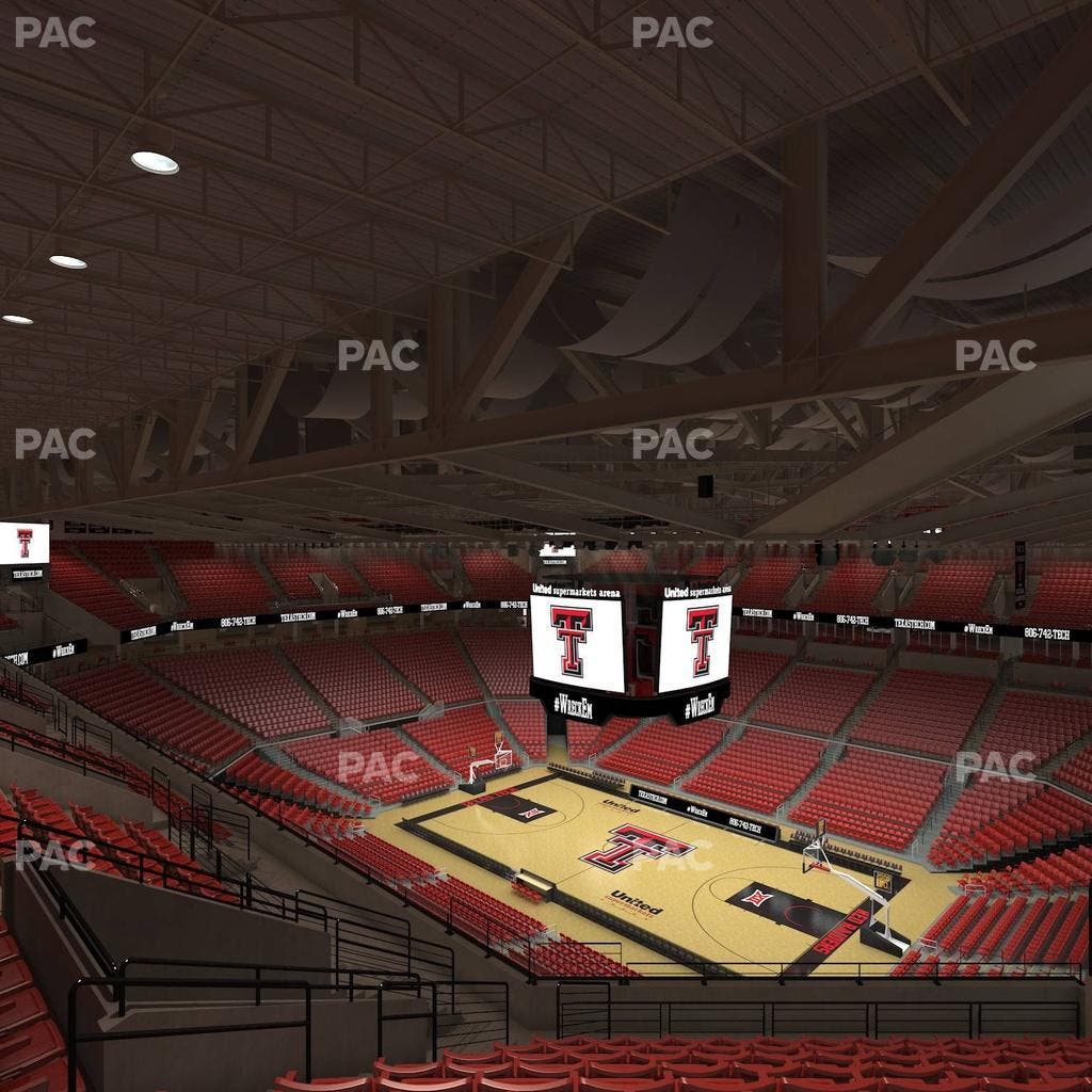 United Supermarkets Arena - Section 229 Seat View