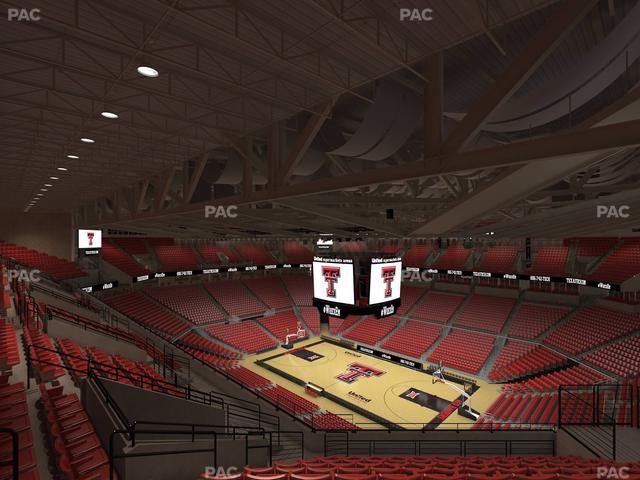 United Supermarkets Arena - Section 229 Seat View