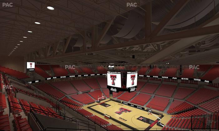 United Supermarkets Arena - Section 229 Seat View