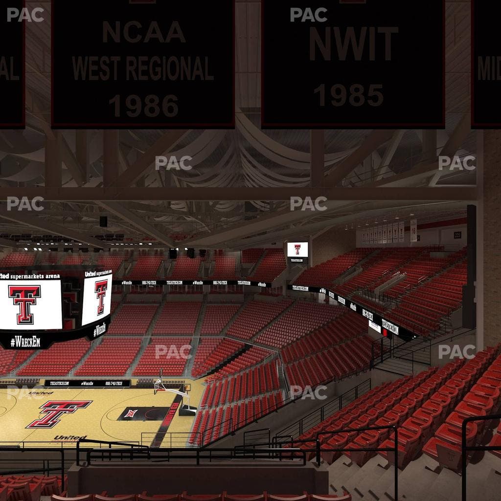 United Supermarkets Arena - Section 230 Seat View