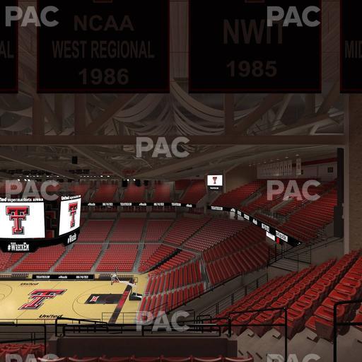United Supermarkets Arena - Section 230 Seat View