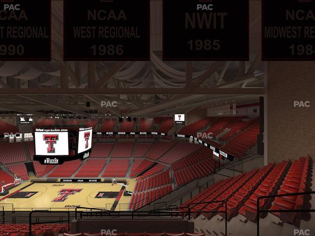 United Supermarkets Arena - Section 230 Seat View