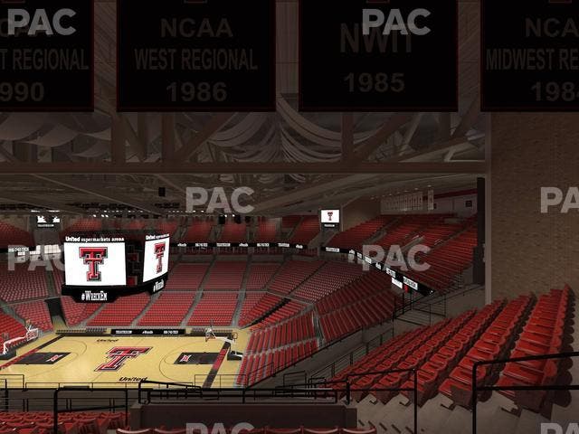 United Supermarkets Arena - Section 230 Seat View