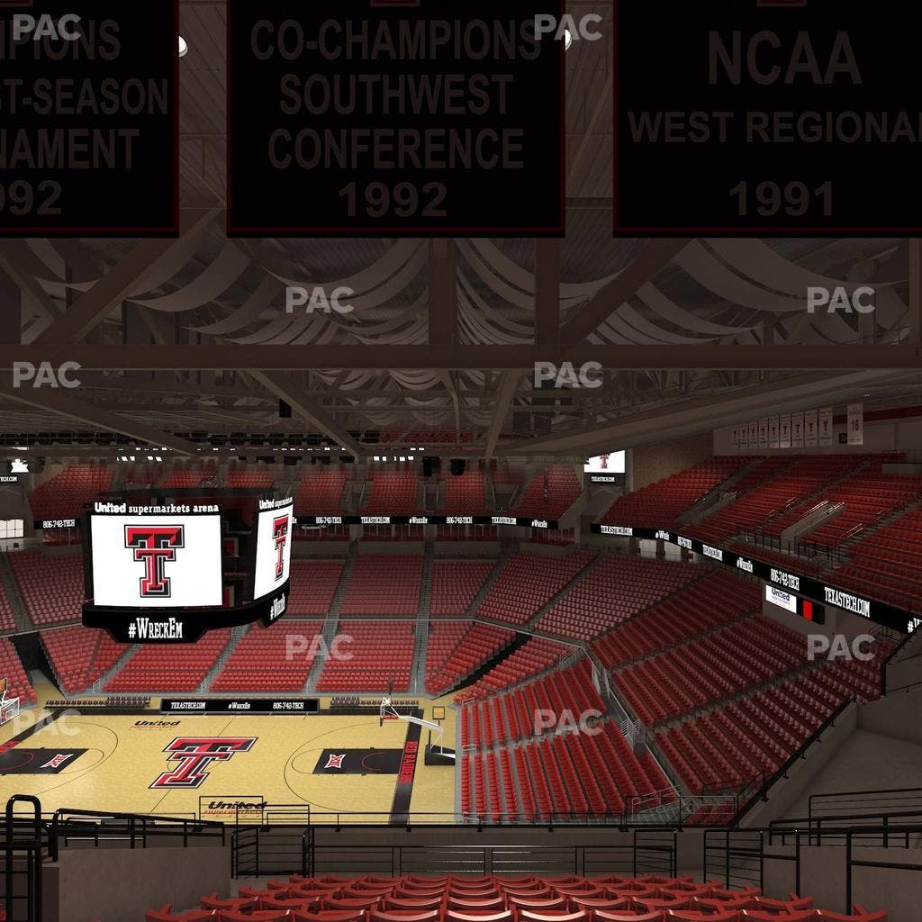 United Supermarkets Arena - Section 231 Seat View