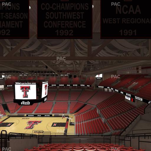 United Supermarkets Arena - Section 231 Seat View