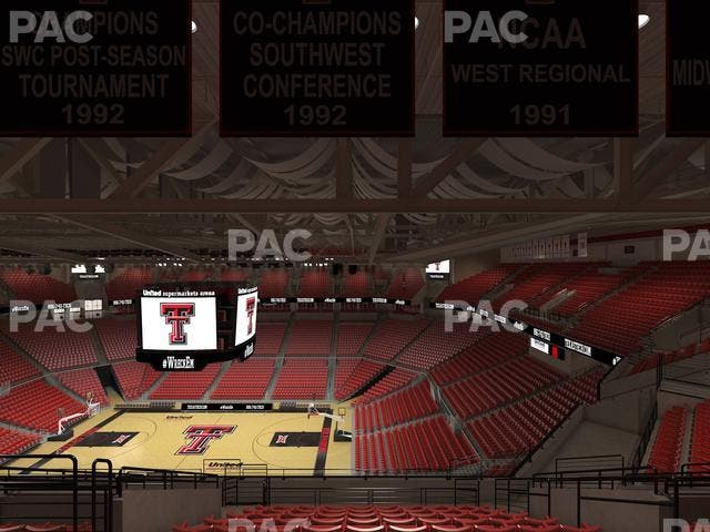 United Supermarkets Arena - Section 231 Seat View