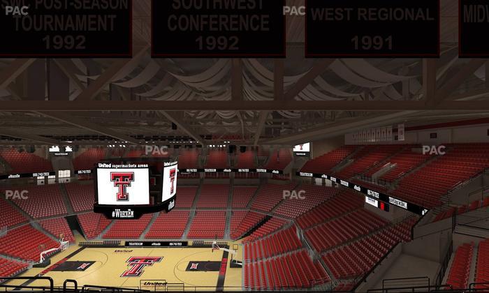 United Supermarkets Arena - Section 231 Seat View
