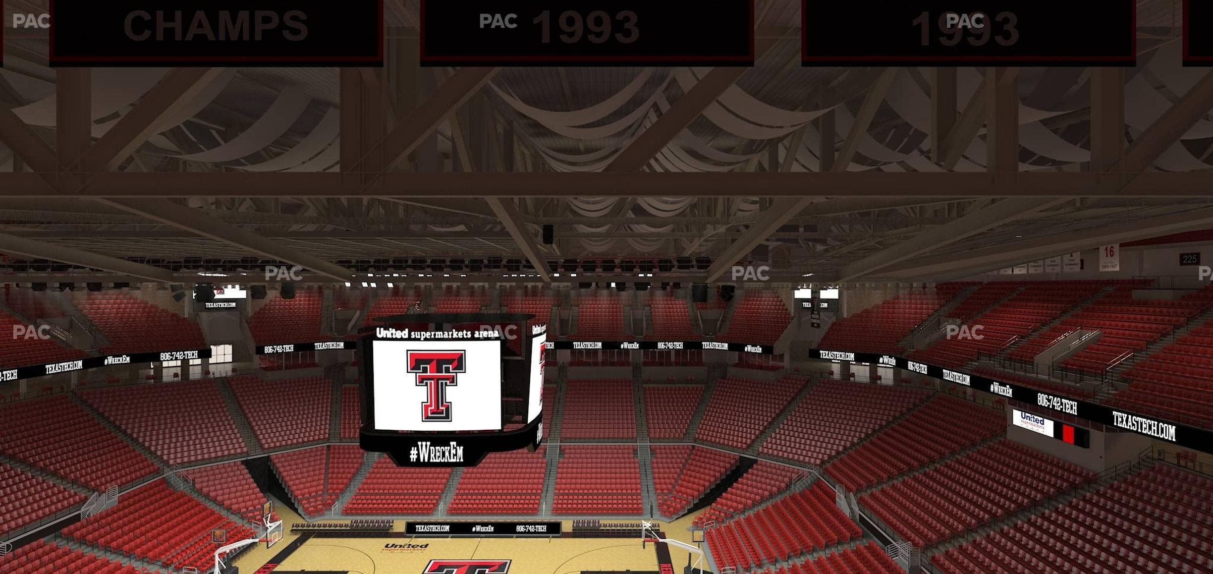 United Supermarkets Arena - Section 232 Seat View