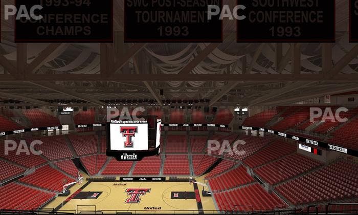 United Supermarkets Arena - Section 232 Seat View