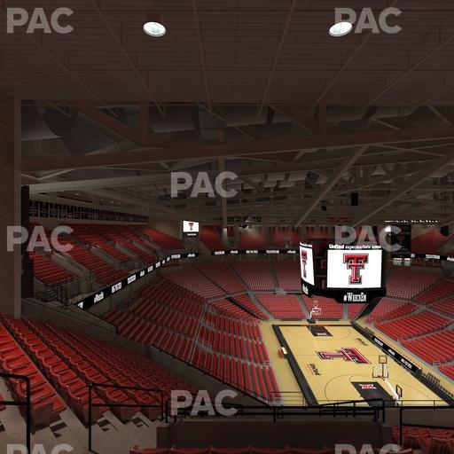 United Supermarkets Arena - Section Ga Seating Seat View