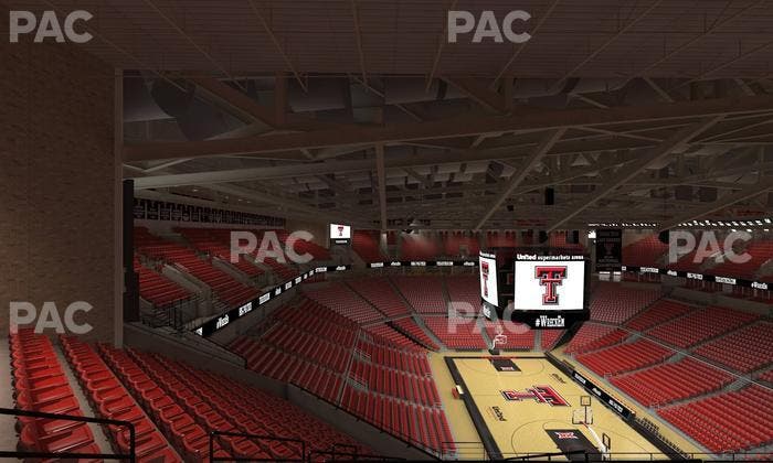 United Supermarkets Arena - Section Ga Seating Seat View