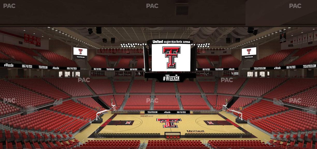United Supermarkets Arena - Section Suite 101 Seat View