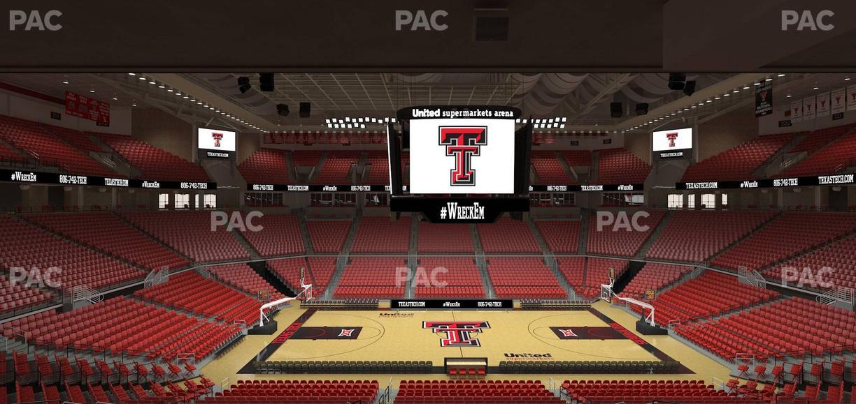 United Supermarkets Arena - Section Suite 101 Seat View