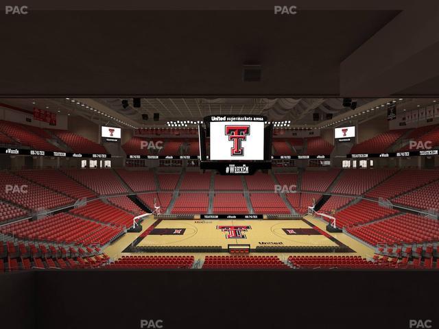 United Supermarkets Arena - Section Suite 101 Seat View
