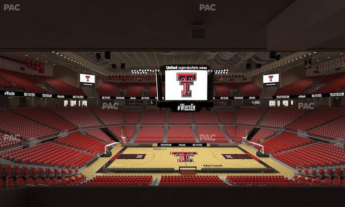 United Supermarkets Arena - Section Suite 101 Seat View