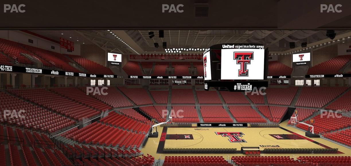United Supermarkets Arena - Section Suite 102 Seat View