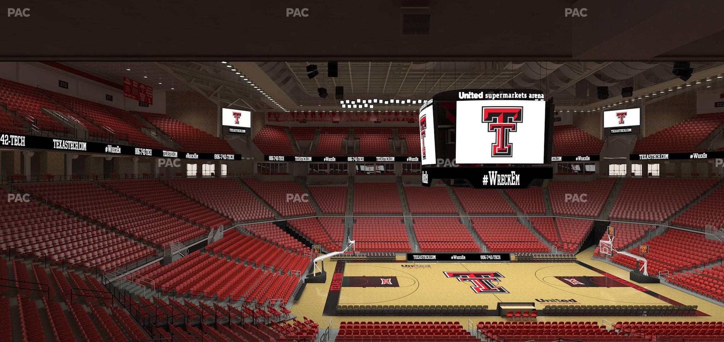 United Supermarkets Arena - Section Suite 102 Seat View